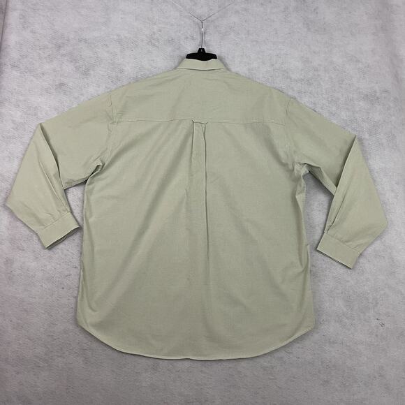 Roper Shirt Mens XL Green Button Down Long Sleeve 100% Cotton Western - Picture 4 of 11